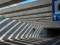 Znak informuje o wjeździe do tunelu o długości 1800m. Czy prom w Świnoujściu jest płatny, tego znak nie zdradza, ale tunel na pewno jest darmowy.